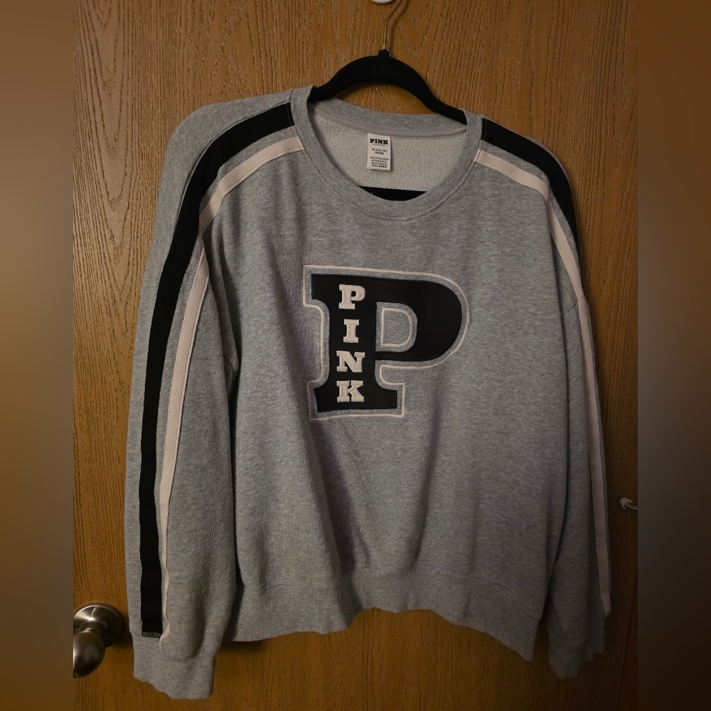 PINK Victoria's Secret Gray Sweater